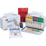 ANSI 10-Unit, 64-Piece Unitized First Aid Kit w/ Gasket, Metal